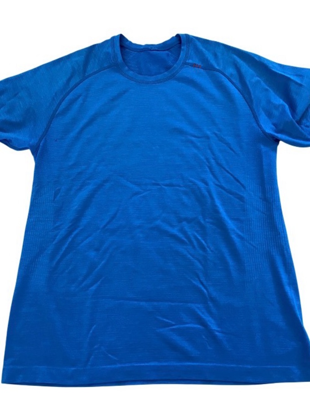 Lululemon Metal Vent Tech Short Sleeve size L, Riviera Blue